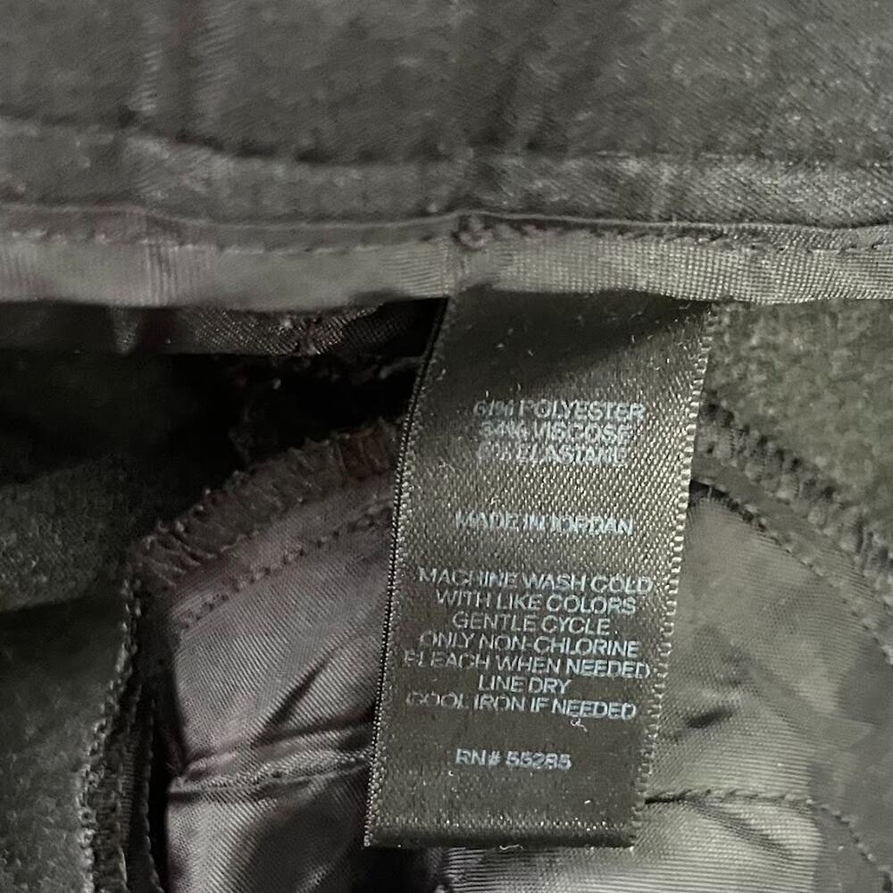 Express Editor Low Rise Size 6 Charcoal Gray Dres… - image 7